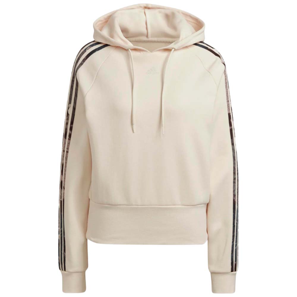 ADIDAS HI0028 HN5278 ALLOVER PRINT WOMEN'S SWEATSHIRT BRUSHED COTTON
