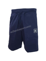 PANTALONCINO STARTER 72915 NERO BLU COTONE GARZATO
