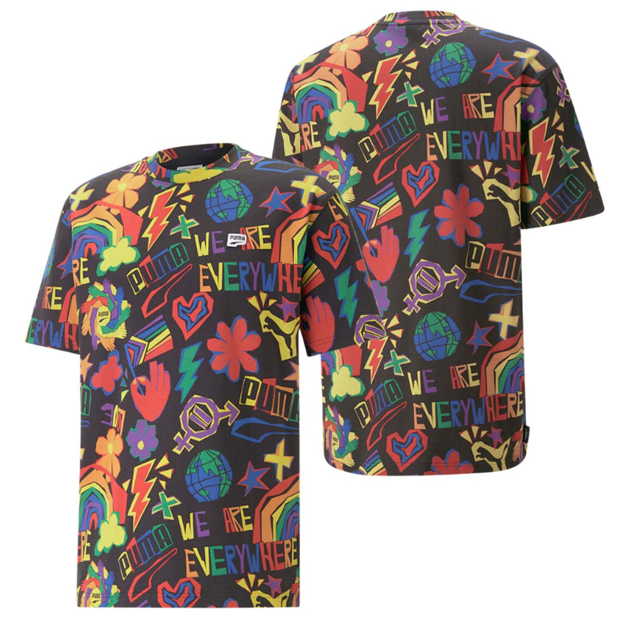 PUMA T-SHIRT 538210 DOWNTOWN PRIDE COTTON