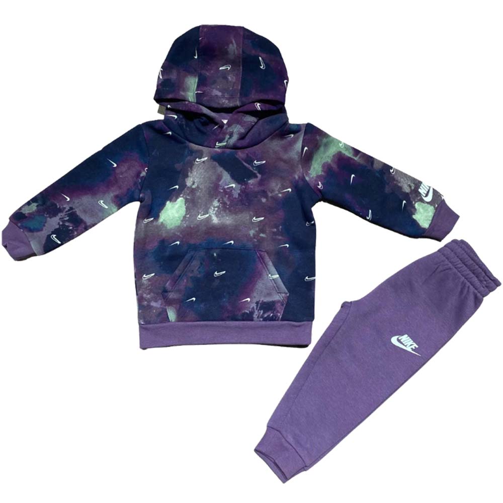 NIKE 86K268 P5Q COTTON FLEECE GIRLS TRACKSUIT