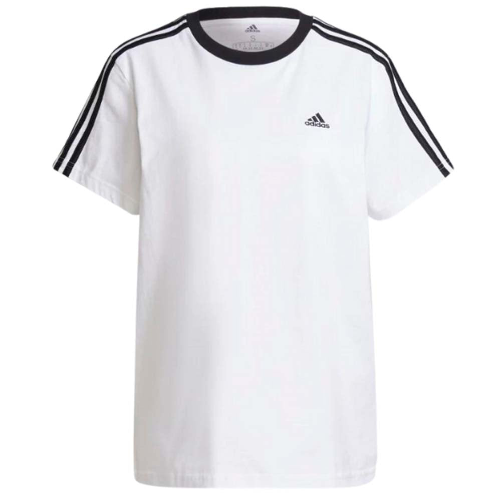 ADIDAS WOMEN'S T-SHIRT GS1379 H10201 ESSENTIALS 3-STRIPES