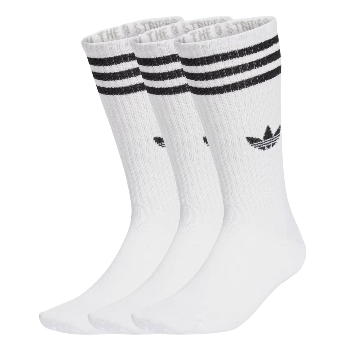 CALZE ADIDAS JV7416 3 STRIPES 3 PAIA BIANCO