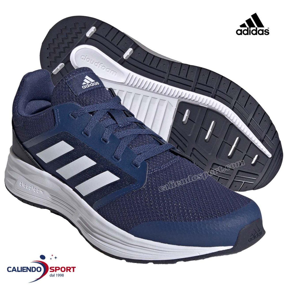 SCARPA ADIDAS FW5705 GALAXY 5 BLU RUNNING