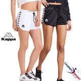 PANTALONCINO DONNA KAPPA BAND 222 303WGV0 977 974 ANGUYNERO BIANCO