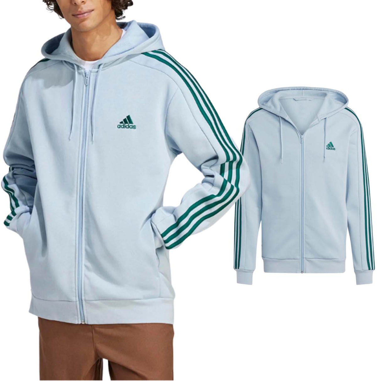 FELPA ADIDAS IJ8932 ESSENTIALS COTONE FELPATO