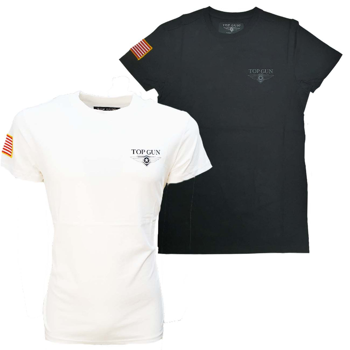 TOP GUN T-SHIRT 01G0040 SPORTS COTTON