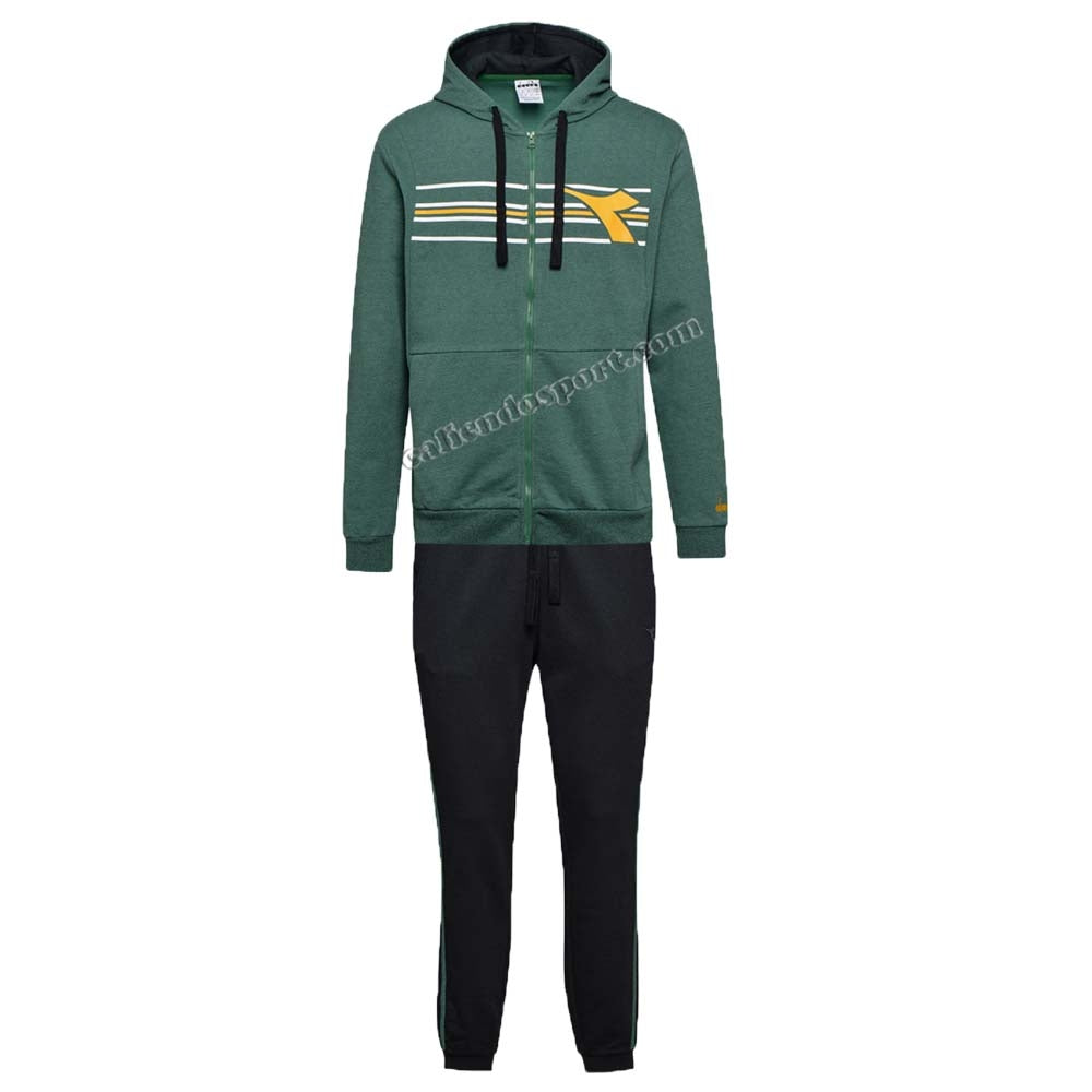 SURVÊTEMENT DIADORA HOMME 175326 HD COTON BROSSÉ FZ SUIT FREGIO