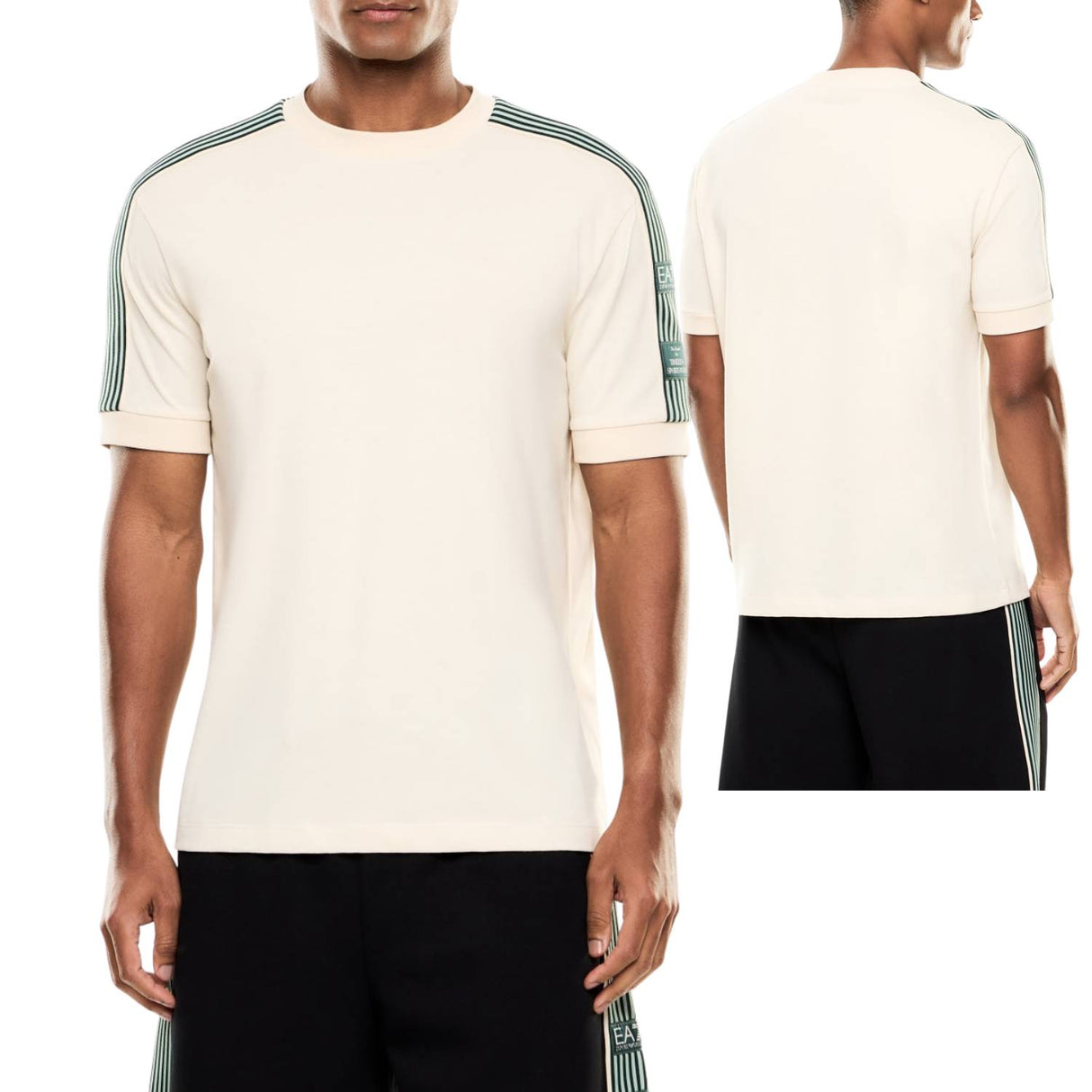 T-SHIRT ARMANI EA7 E26 7M001507 AF16548 U1088 BEIGE