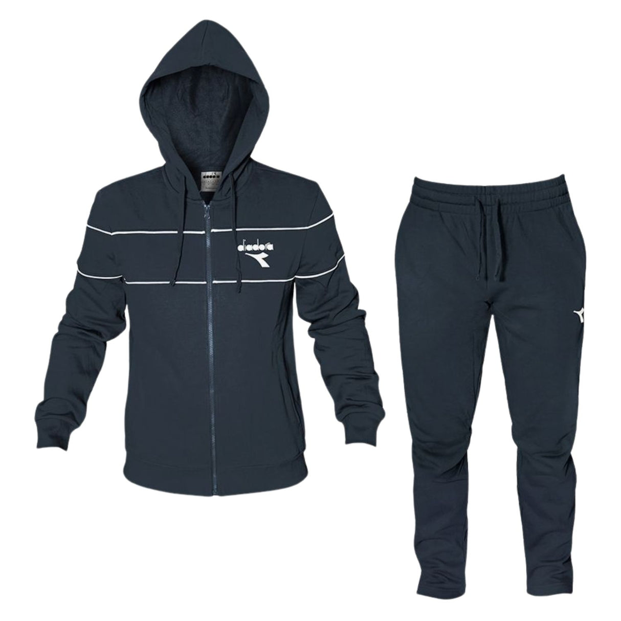 TUTA DIADORA 182283 60062 BLU FELPATA