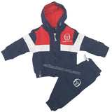 SURVÊTEMENT SWEAT-SHIRT BLEU POUR ENFANTS SERGIO TACCHINI 3071T0018