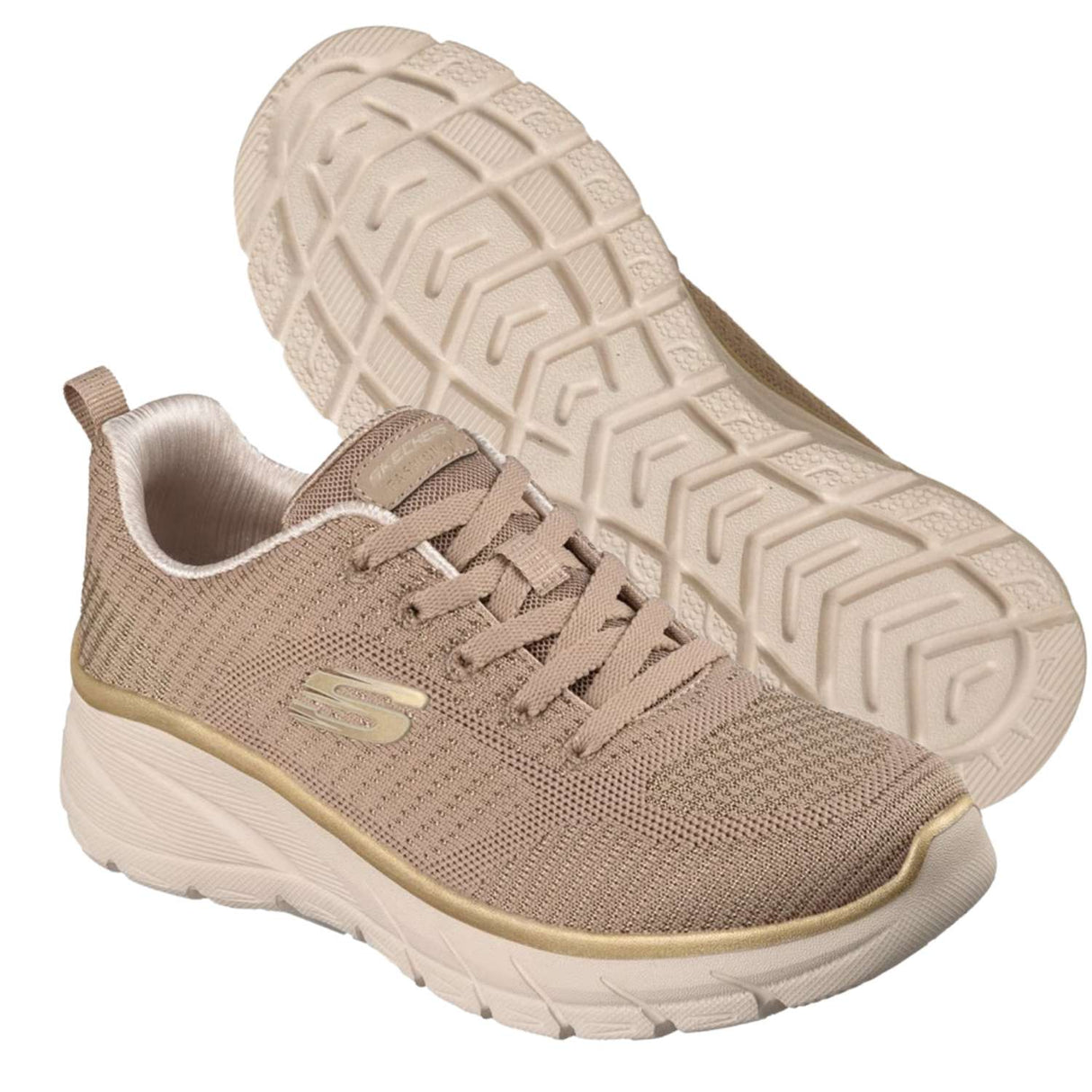 SCARPA DONNA SKECHERS 150384 TPGD FASHION FIT 2.0 MOONLIGHT GLOW