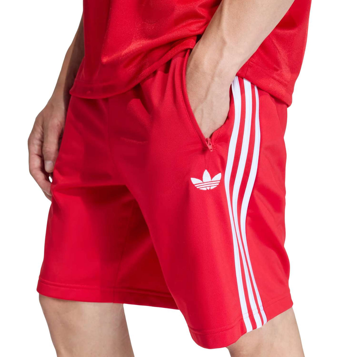 PANTALONCINO ADIDAS KE1377 FIREBIRD ROSSO