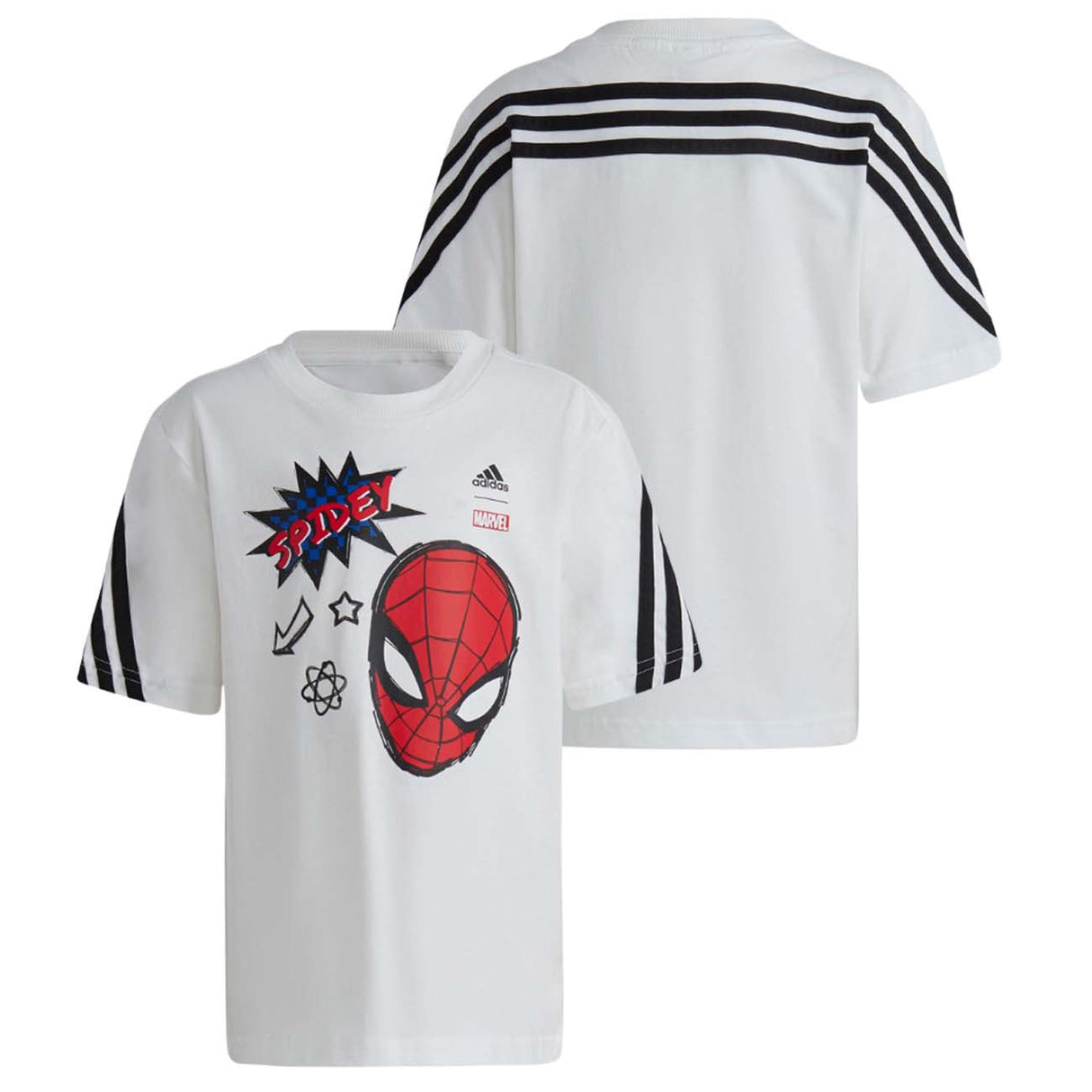 T-SHIRT  BAMBINI ADIDAS HR9501 MARVEL SPIDER-MAN