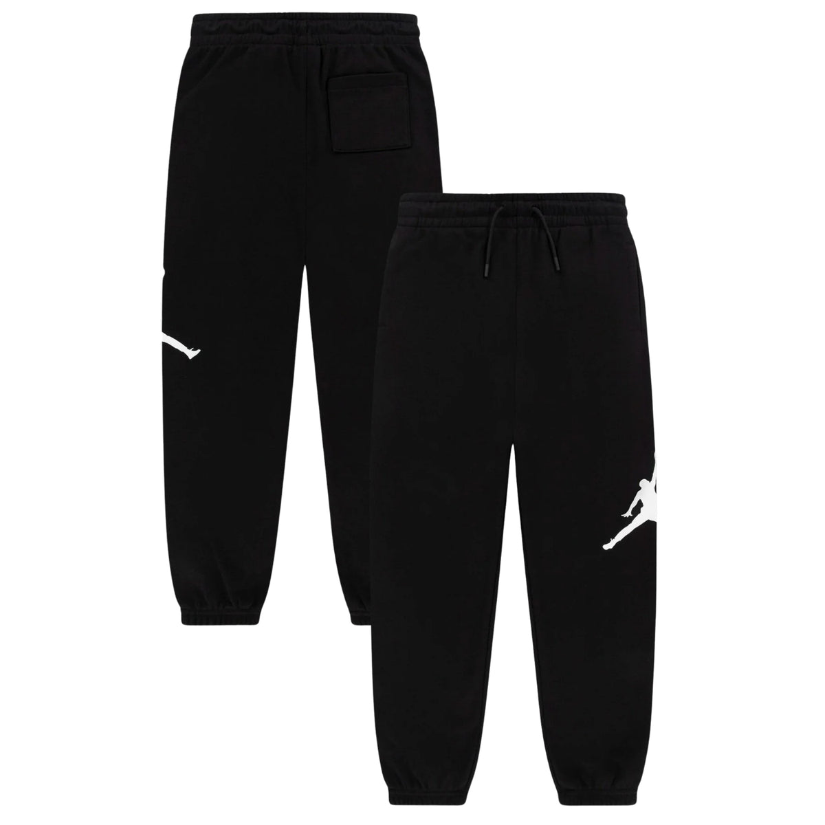 PANTALONE RAGAZZI JORDAN 95G387-023 DRI FIT NERO COTONE GARZATO