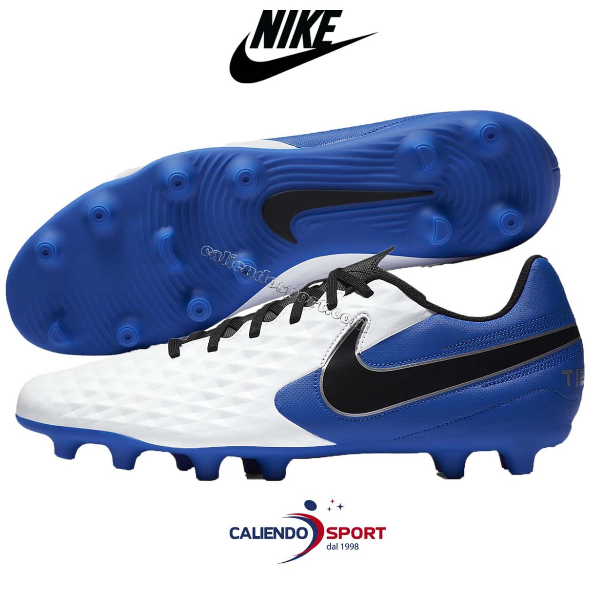SCARPA CALCIO NIKE AT6107 104 LEGEND 8 CLUB FG/MG
