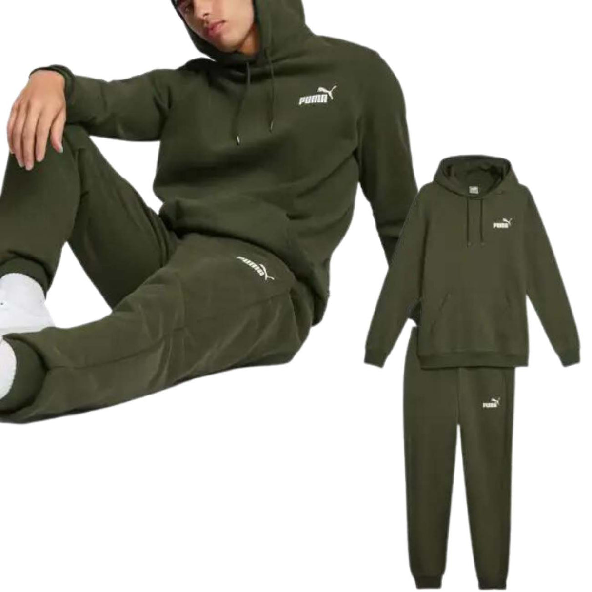 TUTA PUMA 676836 91 FEEL GOOD COTONE FELPATO