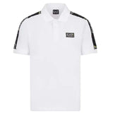 POLO ARMANI EA7 3RPF52 PJ02Z SÉRIE DE LOGOS EN COTON