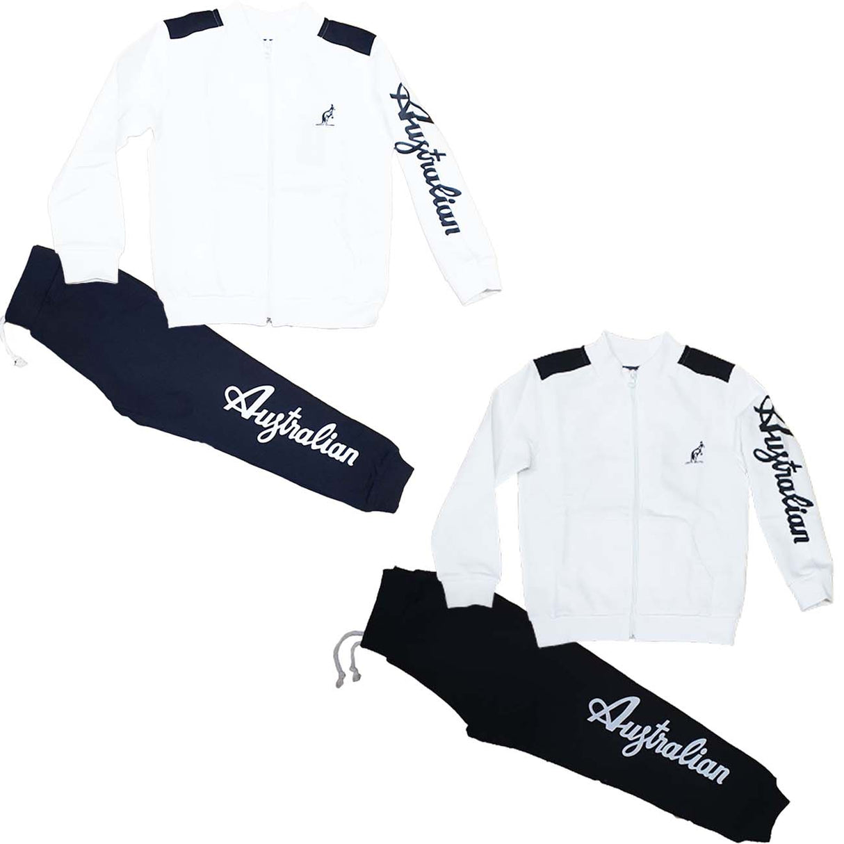 SURVÊTEMENT AUSTRALIEN POUR GARÇONS AS0402 EN COTON BROSSÉ