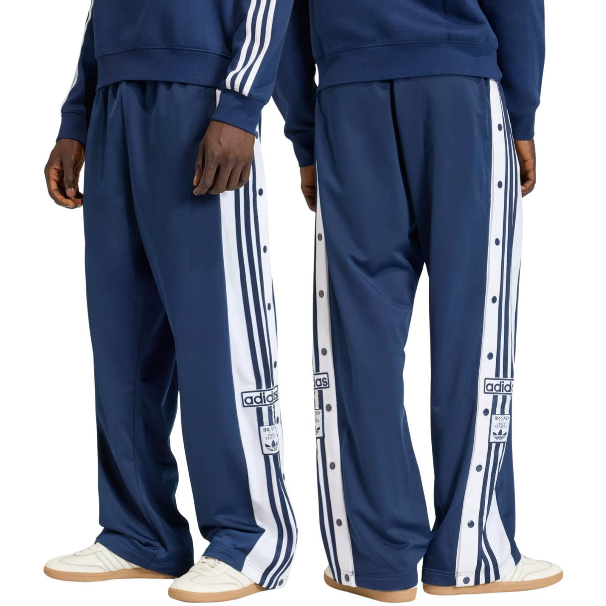 PANTALONE ADIDAS KD1515 CLASSIC BOTTONI ACETATA BLU