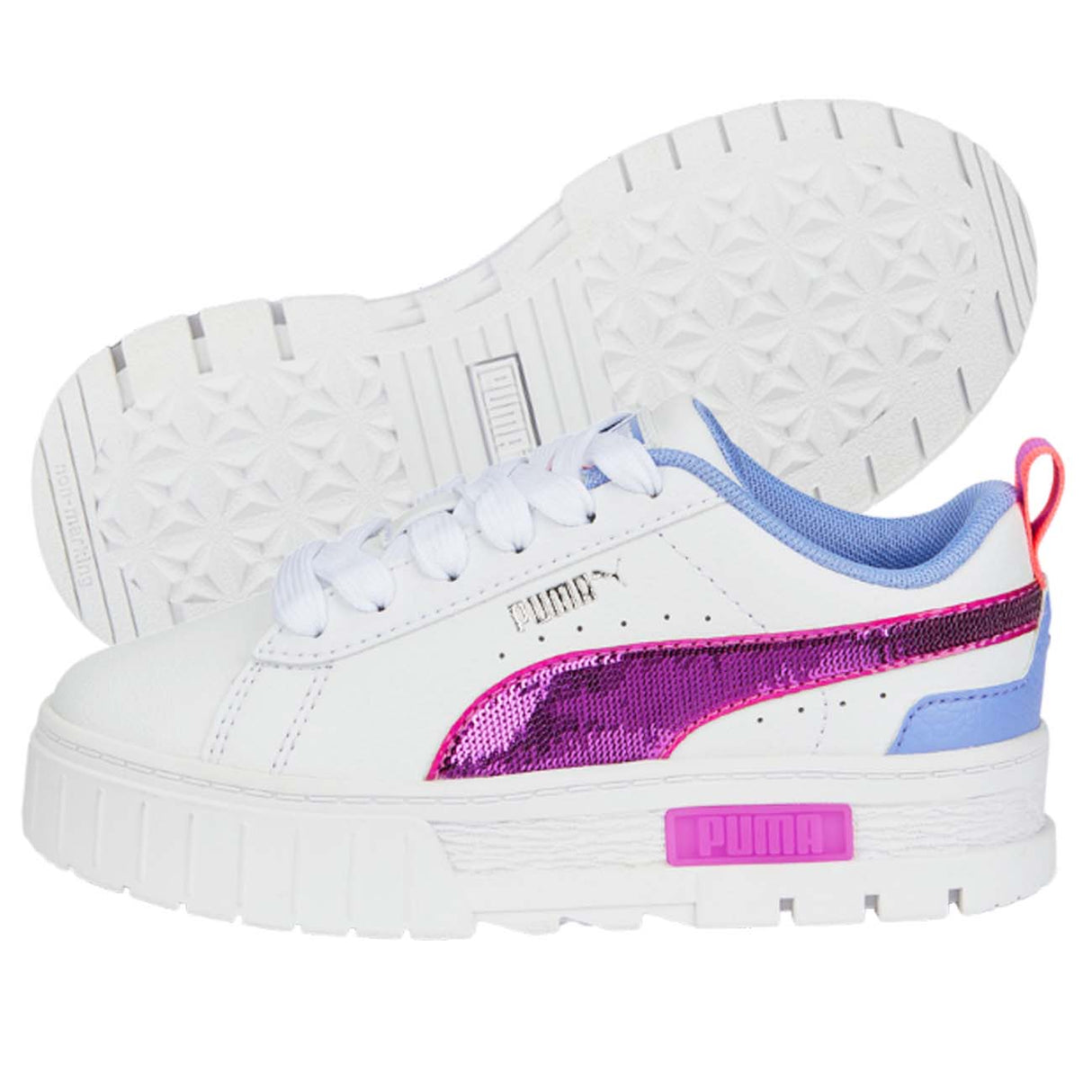 SCARPA PUMA RAGAZZE 387593 01 MAYZE LTH BIANCO