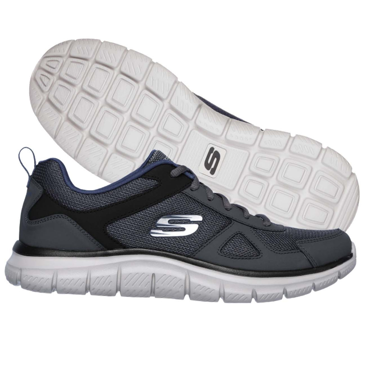 SCARPA SKECHERS 52631 GYNV GRIGIO MEMORY FOAM