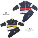 SURVÊTEMENT SWEAT-SHIRT NOIR BLEU POUR GARÇON SERGIO TACCHINI 3071T0020