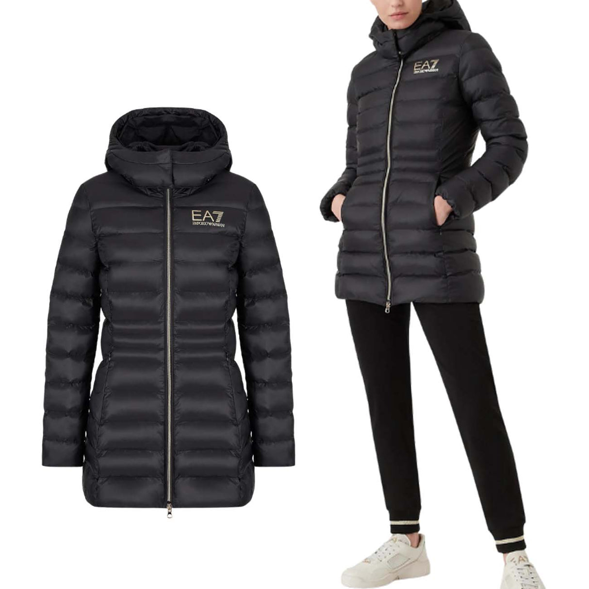 GIUBBOTTO DONNA ARMANI EA7 6LTK01 TN88Z COBAN
