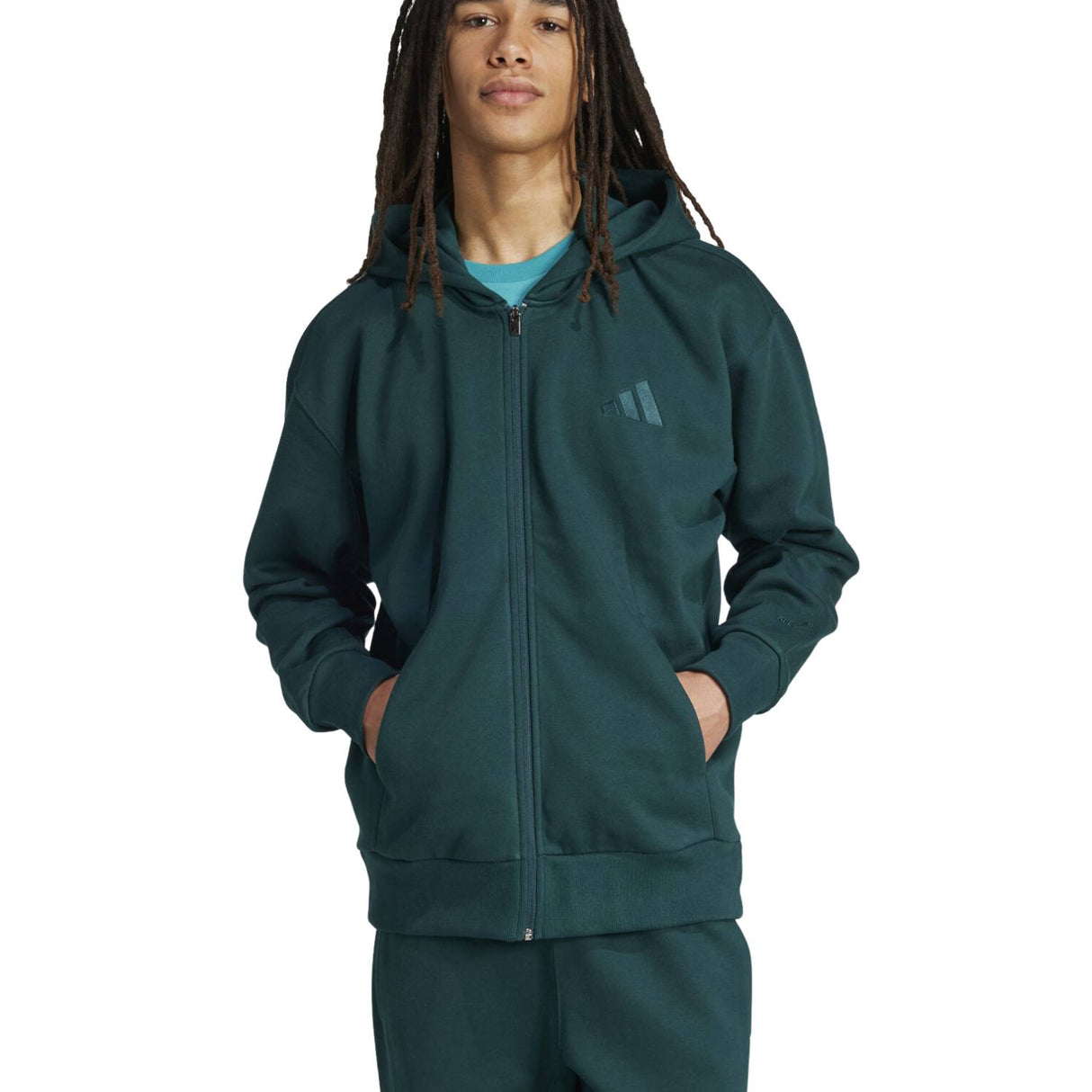 FELPA ADIDAS JX5101 ALL FELPA VERDE