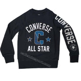 FELPA CONVERSE RAGAZZI 9CA847 ALL STAR COTONE FELPATO