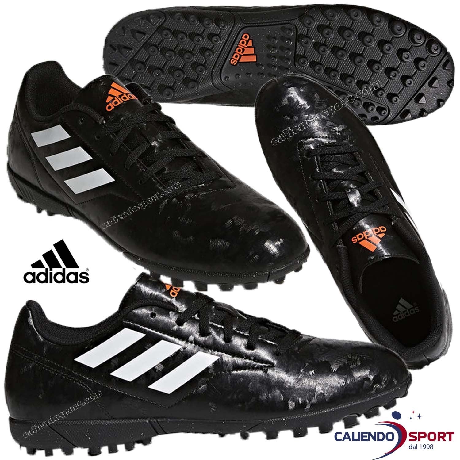 ADIDAS KIDS FOOTBALL BOOT BB0564 BLACK CONQUISTO II TF J FOOTBALL