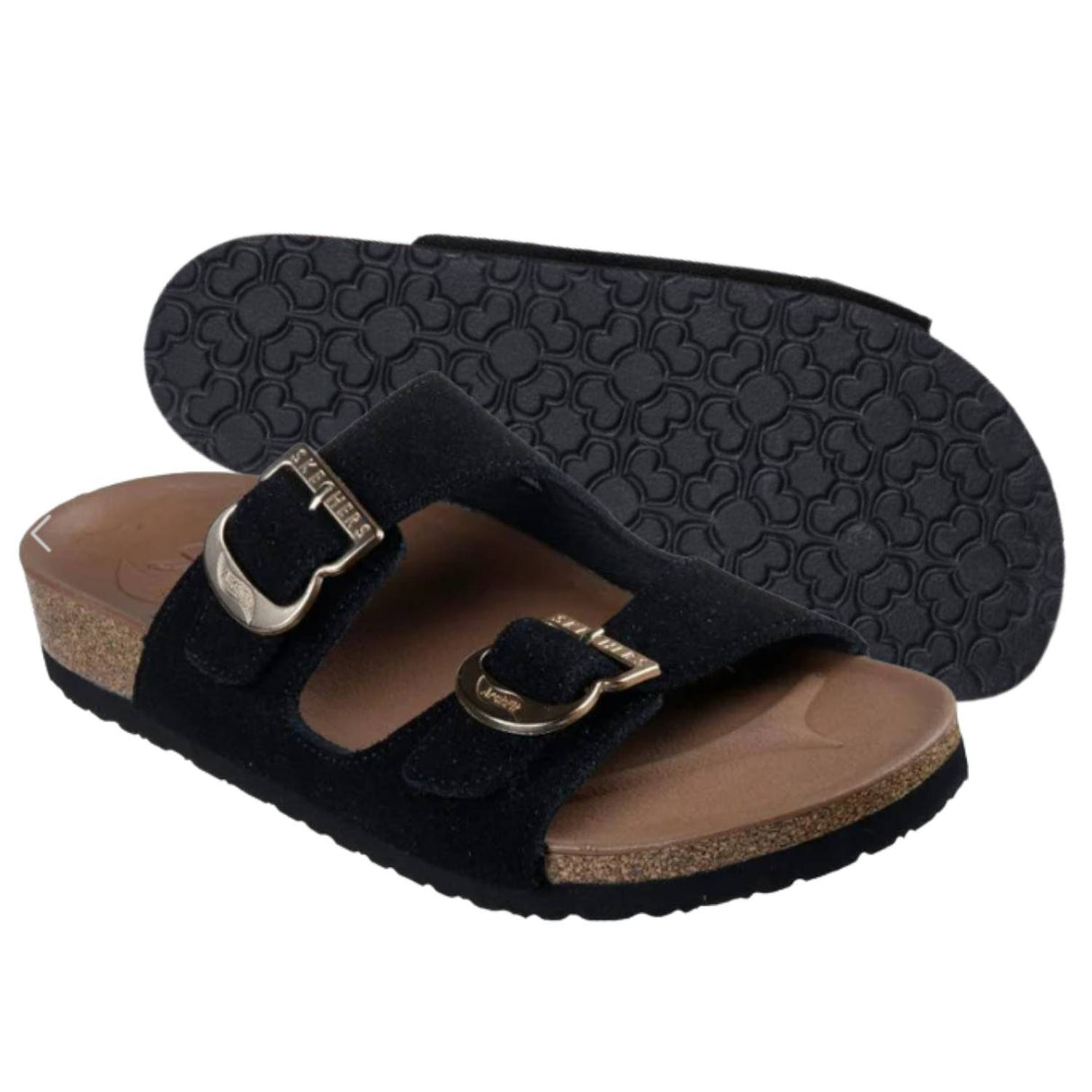 SANDALO SKECHERS 163653 BLK ARCH FIT GRANOLA NERO