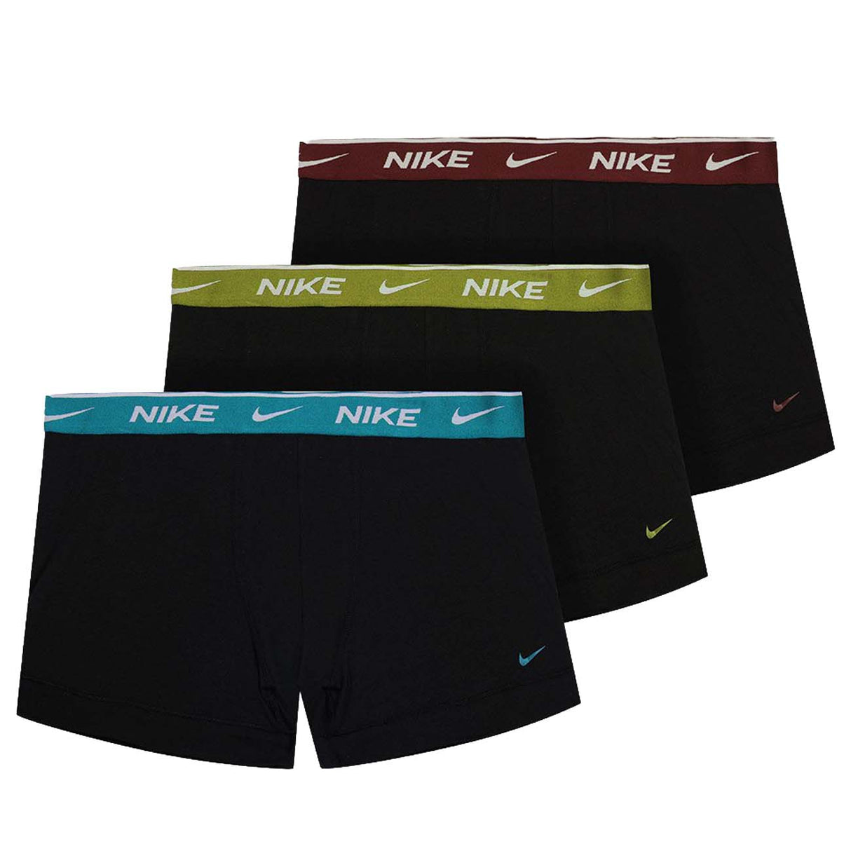 BOXER NIKE UOMO 0000KE1008 MQG TRUNK NERO 3 PAIA