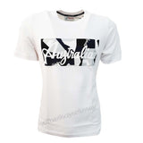 T-SHIRT AUSTARLIAN SWUTS0005 COTTON BLACK WHITE