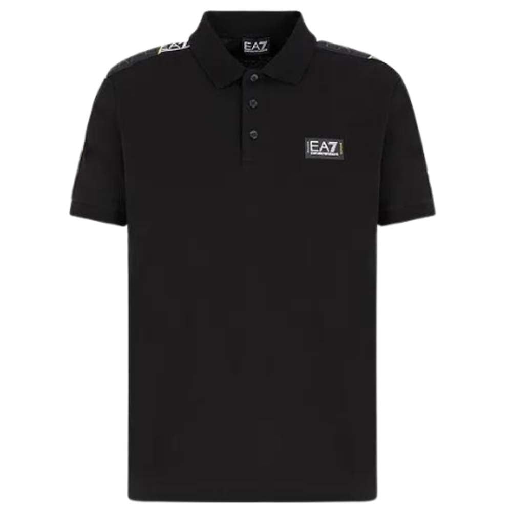POLO ARMANI EA7 3RPF52 PJ02Z SÉRIE DE LOGOS EN COTON