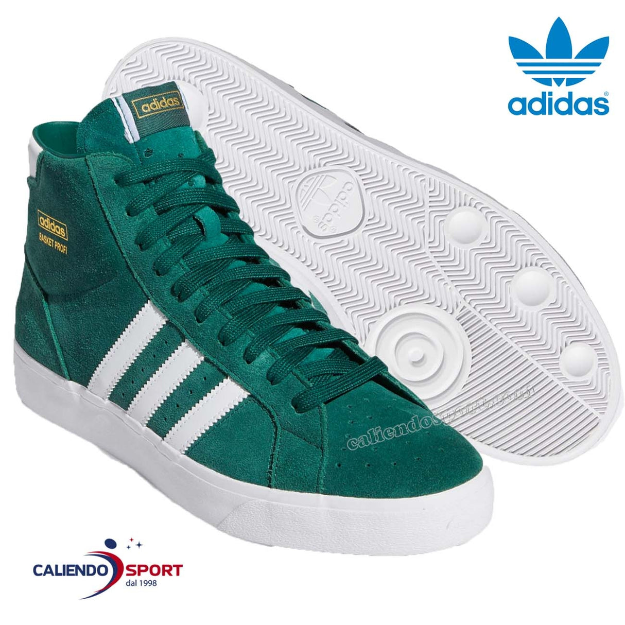ADIDAS SHOE FW4513 BASKETBALL PROFI GREEN ORIGINALS