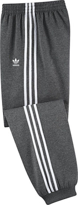 Pantalone Adidas  Originals RAGAZZO SPORT FELPATO NERO GRIGIO X51937 CASUAL