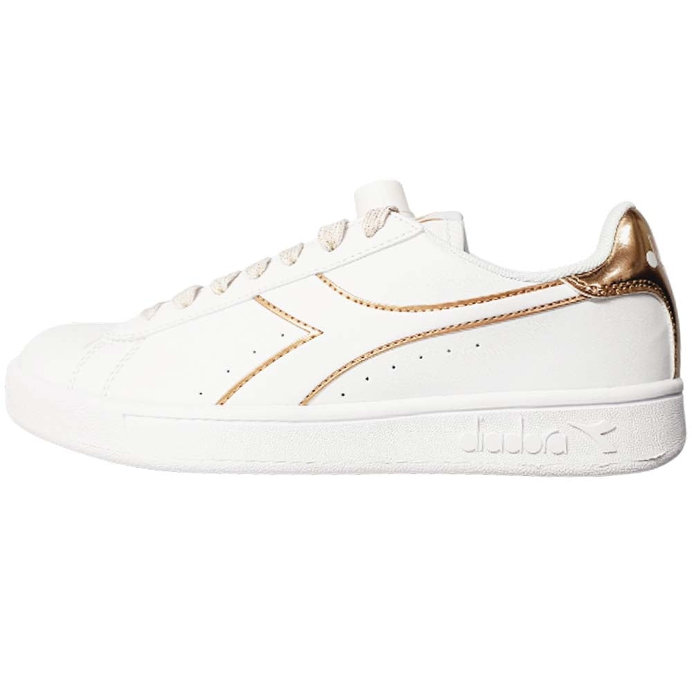 DIADORA WOMEN'S SHOES 178339 C0516 C8581 TOURNAMENT WHITE