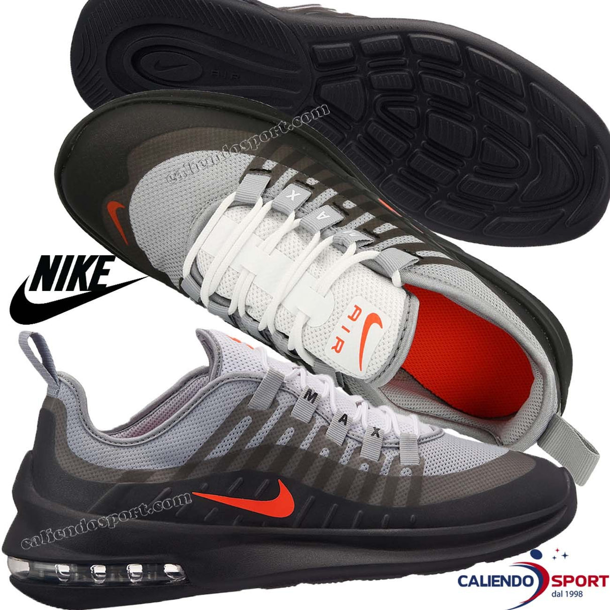 SCARPA NIKE RAGAZZI AH5222 003 AIR MAX AXIS GS GRIGIO