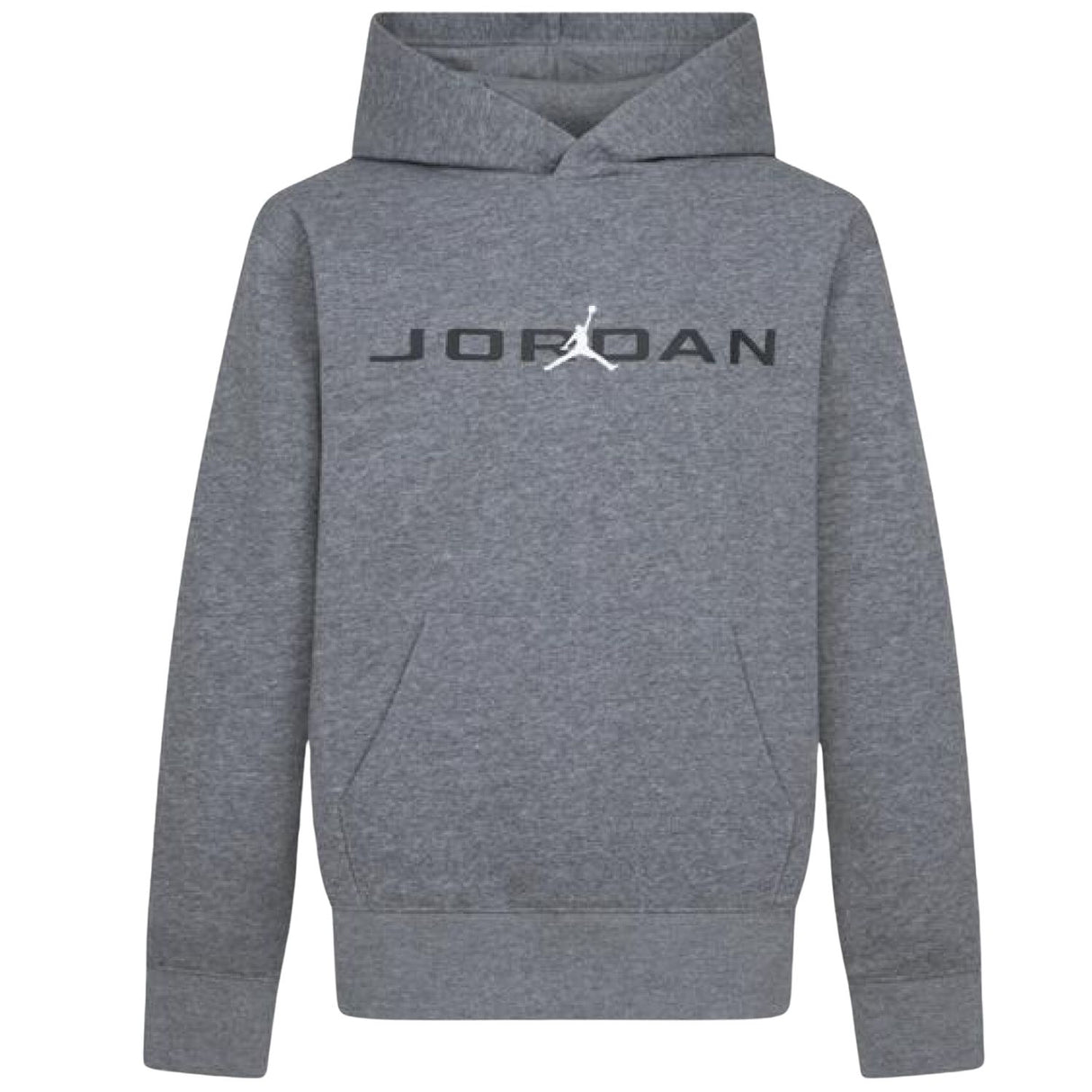 FELPA RAGAZZI JORDAN 95D665 GEH GRIGIO COTONE FELPATA