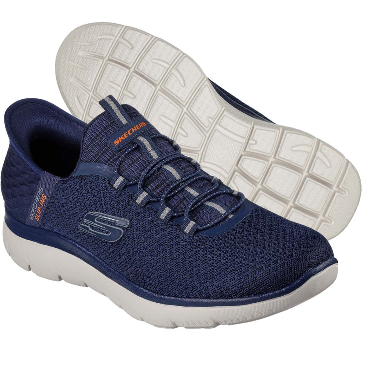 SKECHERS SHOE 232457 NVY HIGH RANGE SLIP