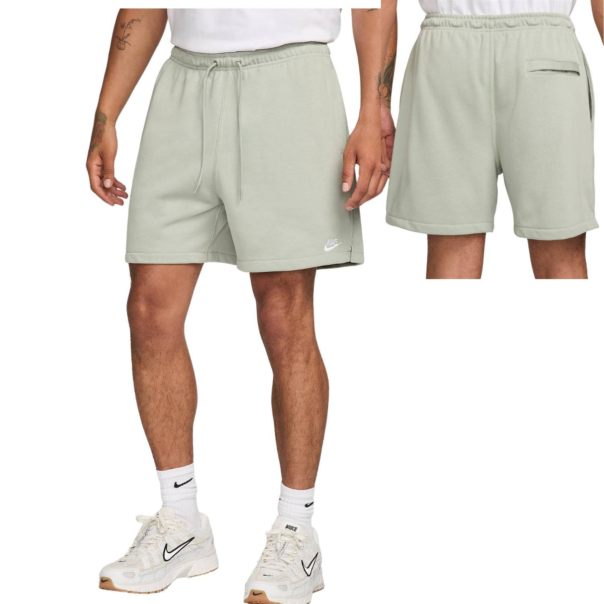 PANTALONCINO NIKE FQ4359 370 CLUB COTONE