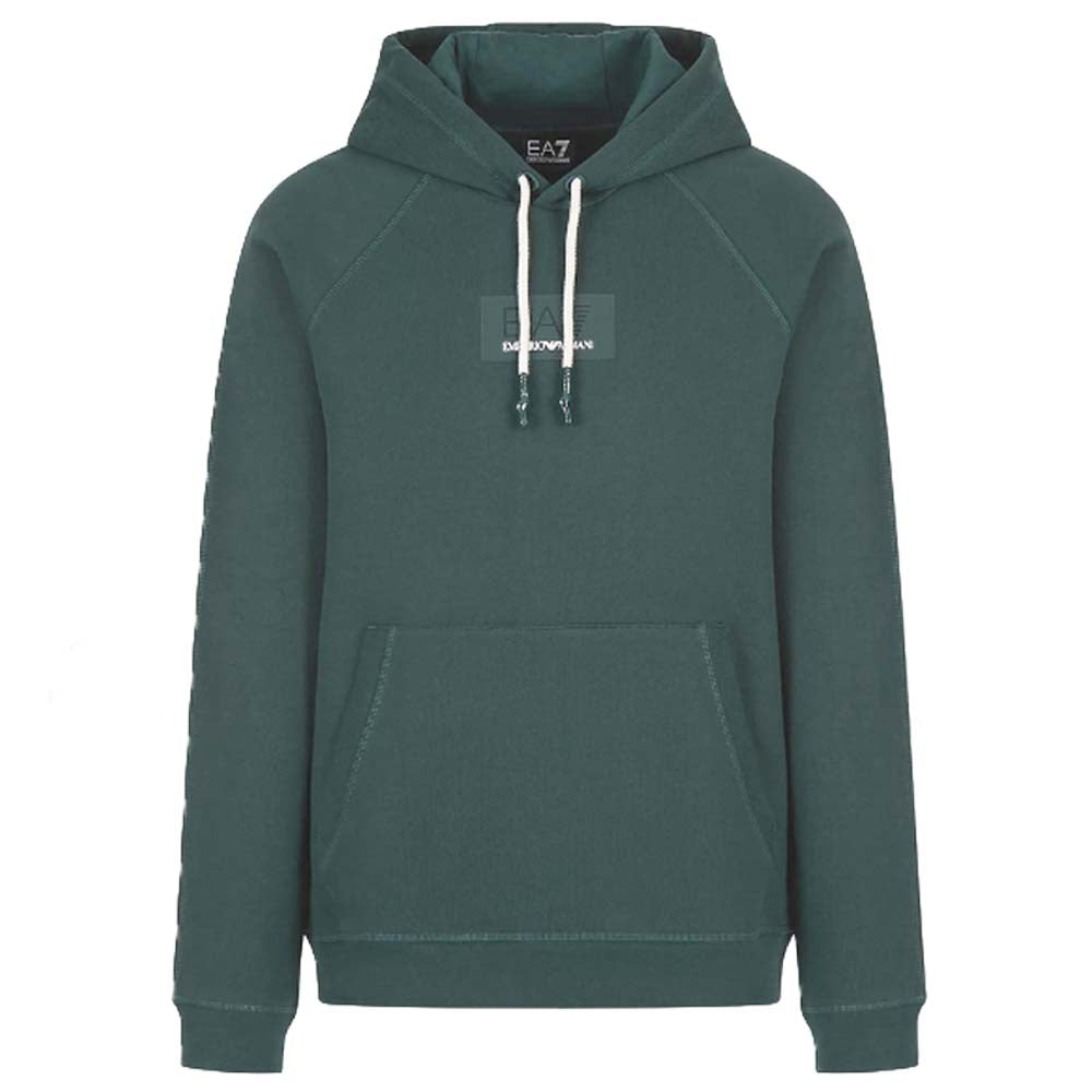 ARMANI EA7 6LPM67 PJHKZ COTTON FLEECE SWEATSHIRT