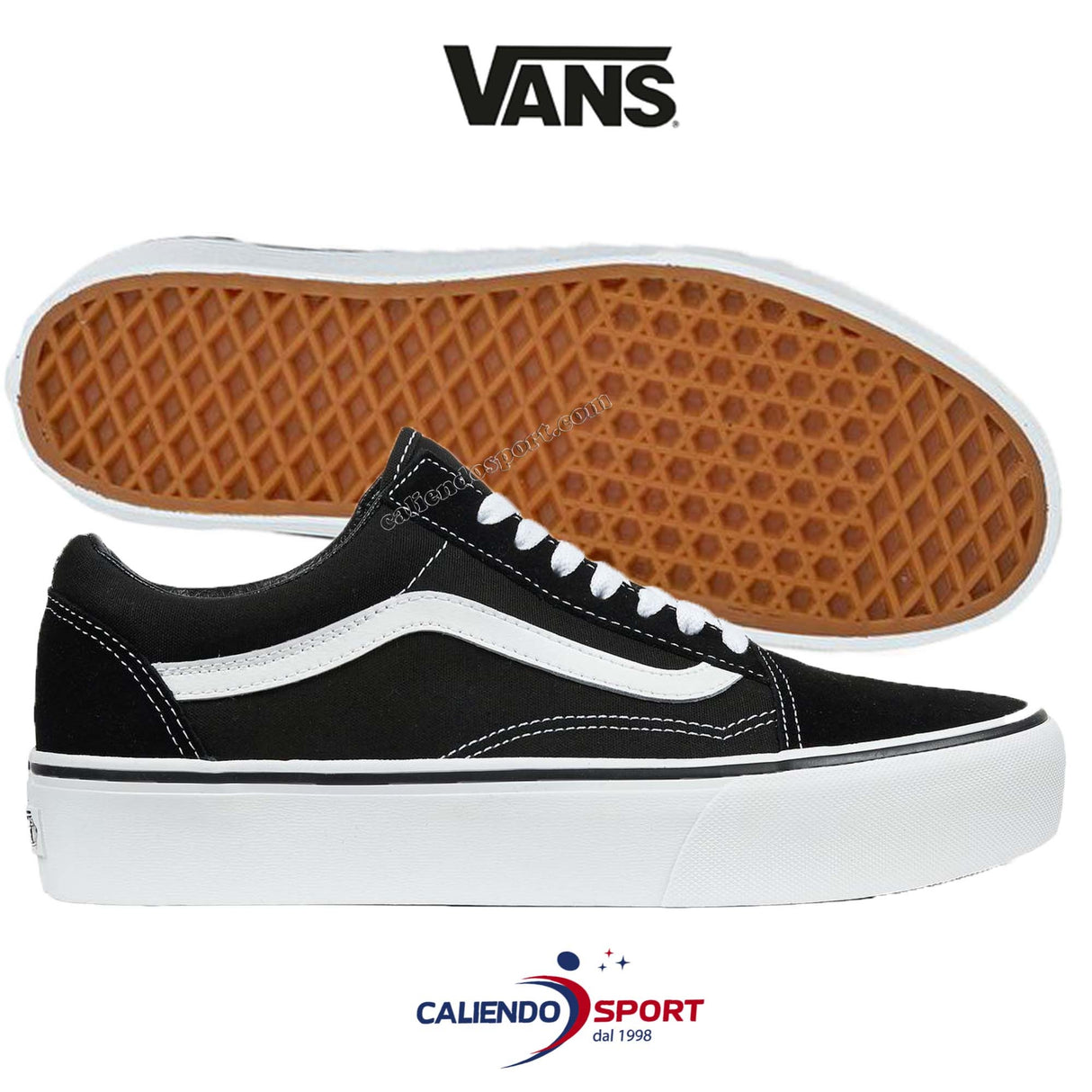VANS OLD SKOOL SHOE VN0A3B3UY281 PLATFORM SNEAKERS