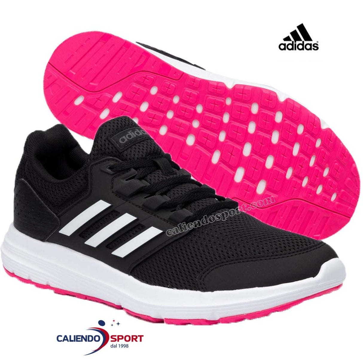 ADIDAS WOMEN'S EE8036 GALAXY 4 BLACK RUNNING SHOE