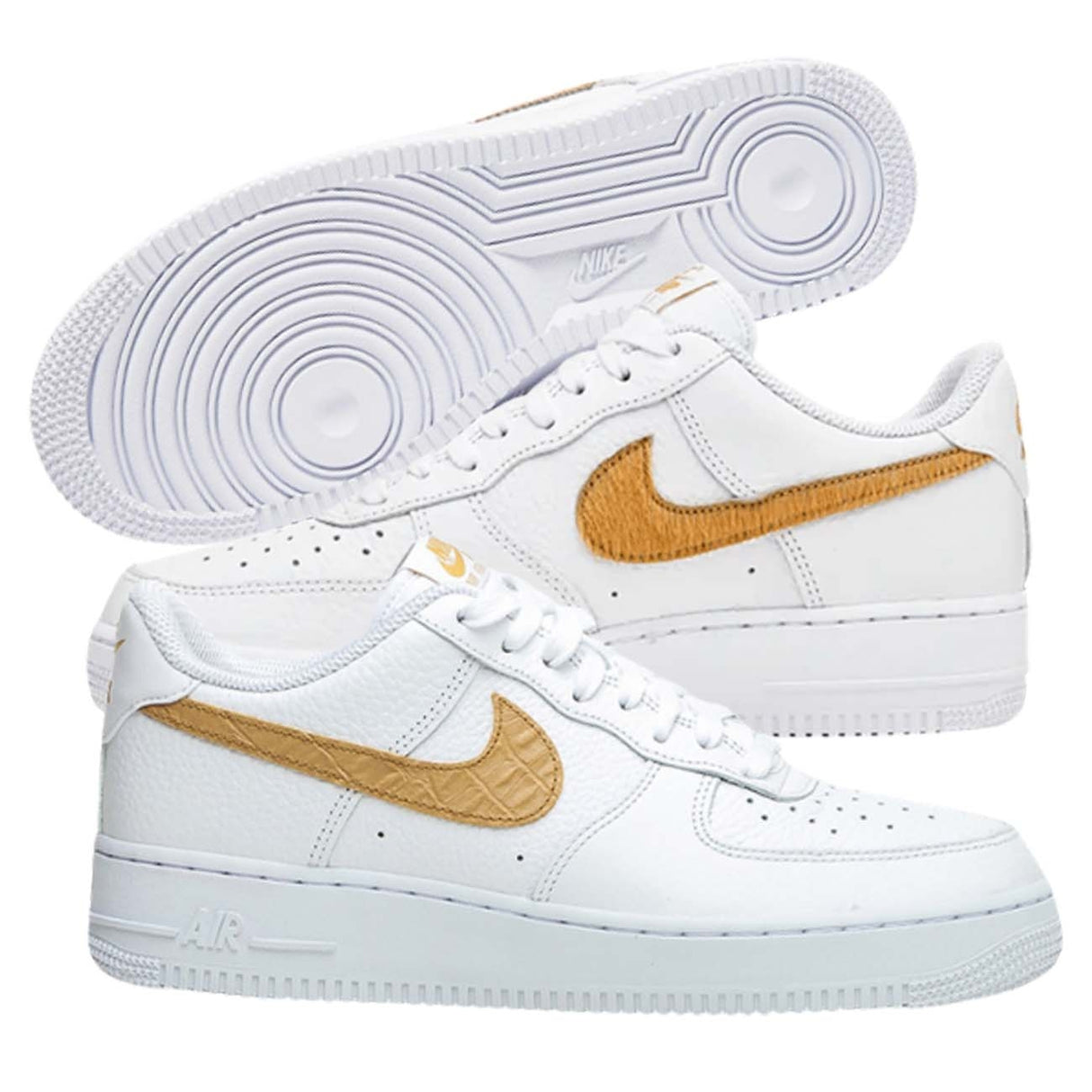 SCARPA NIKE AIR FORCE 1 CW7567 101 LV8 BIANCO