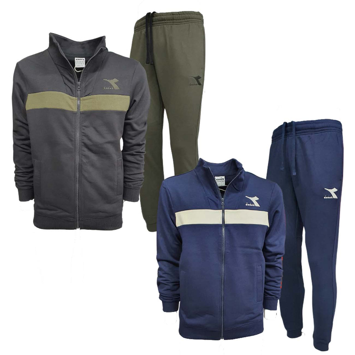 DIADORA TRACKSUIT 178676 80013 60062 FLEECE COTTON