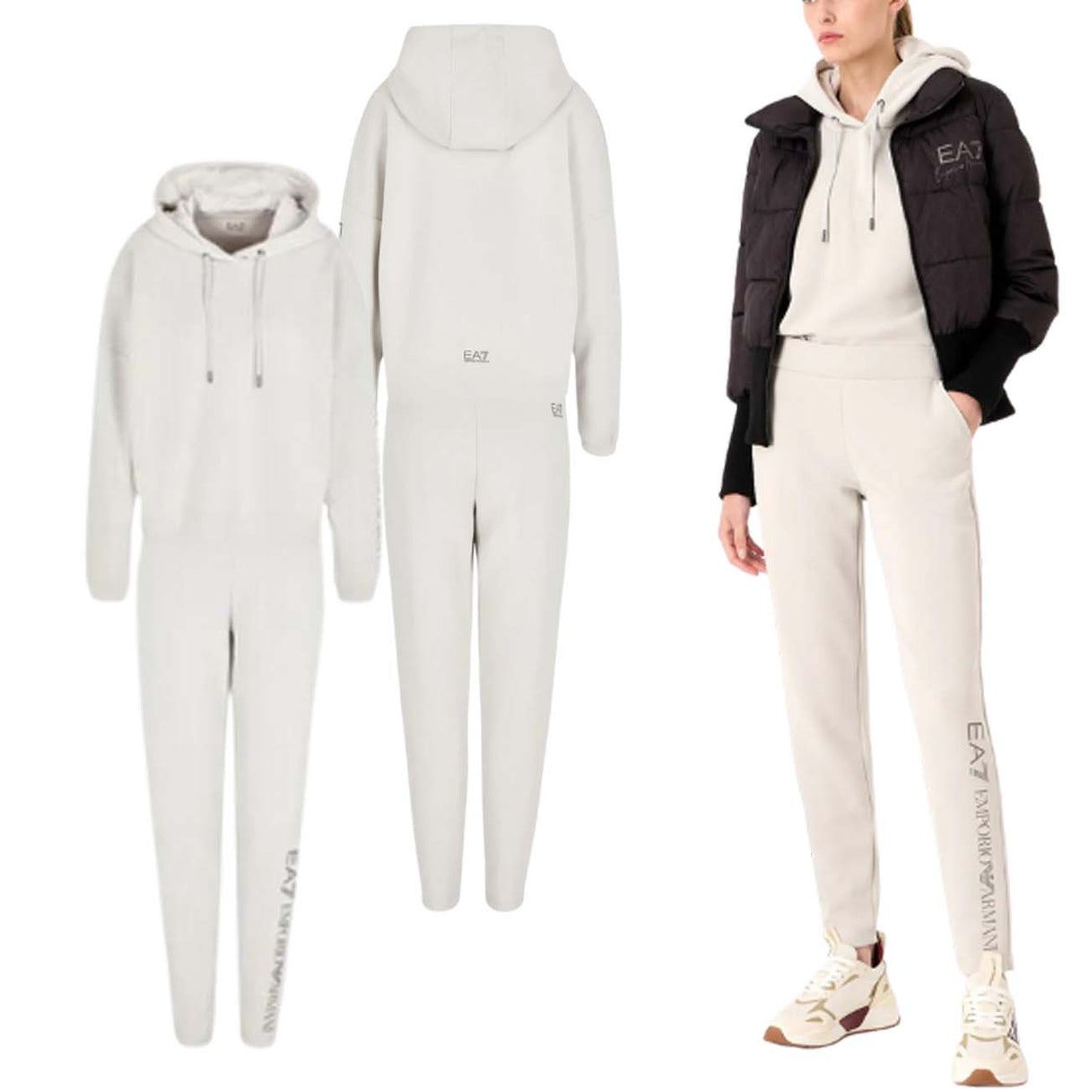 TUTA DONNA ARMANI EA7 I23 6RTV53 TJDCZ 1931 LOGO