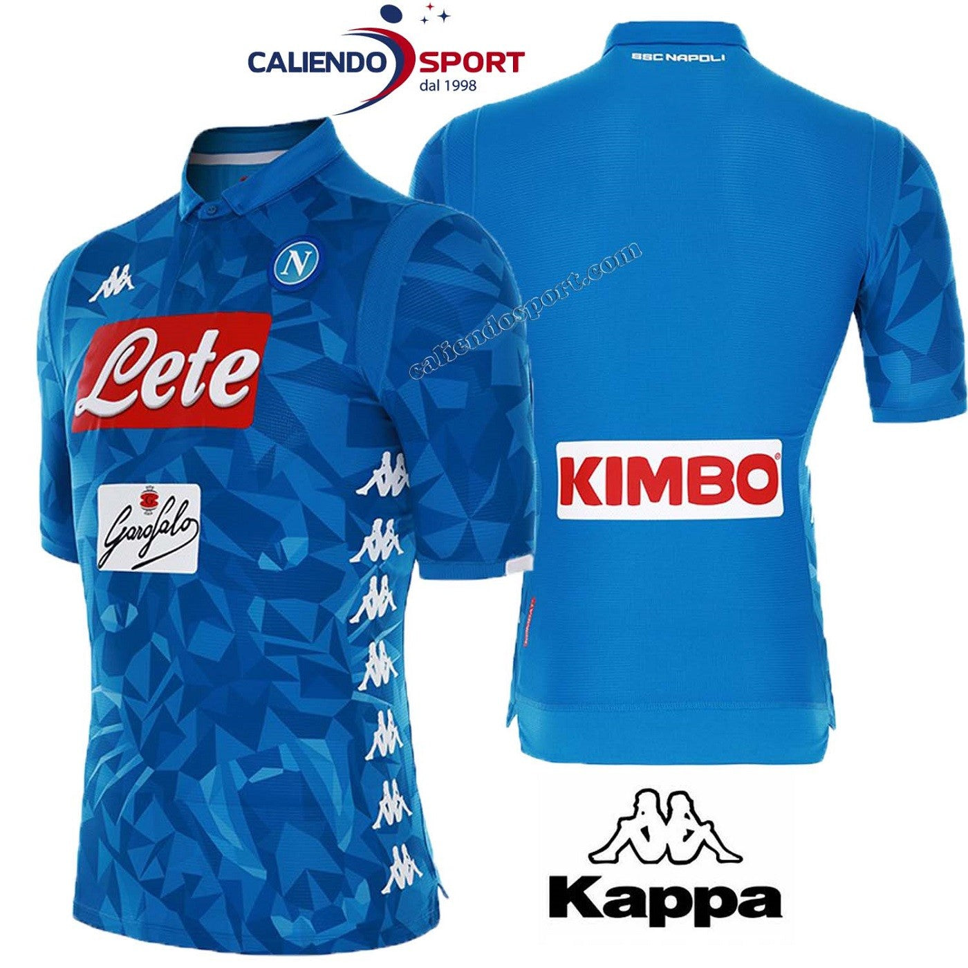 Napoli Kappa Jerseys Napoli 2018/19 Basic Away Football Shirt