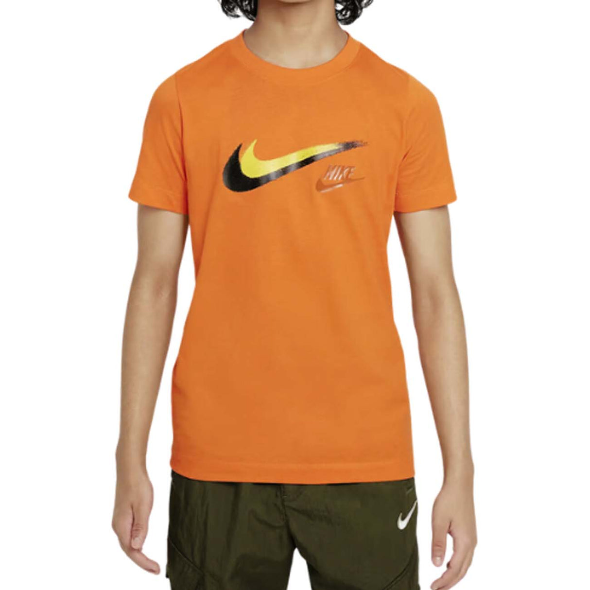 T-SHIRT RAGAZZI NIKE FZ4714 819 SPORTWEAR ARANCIONE