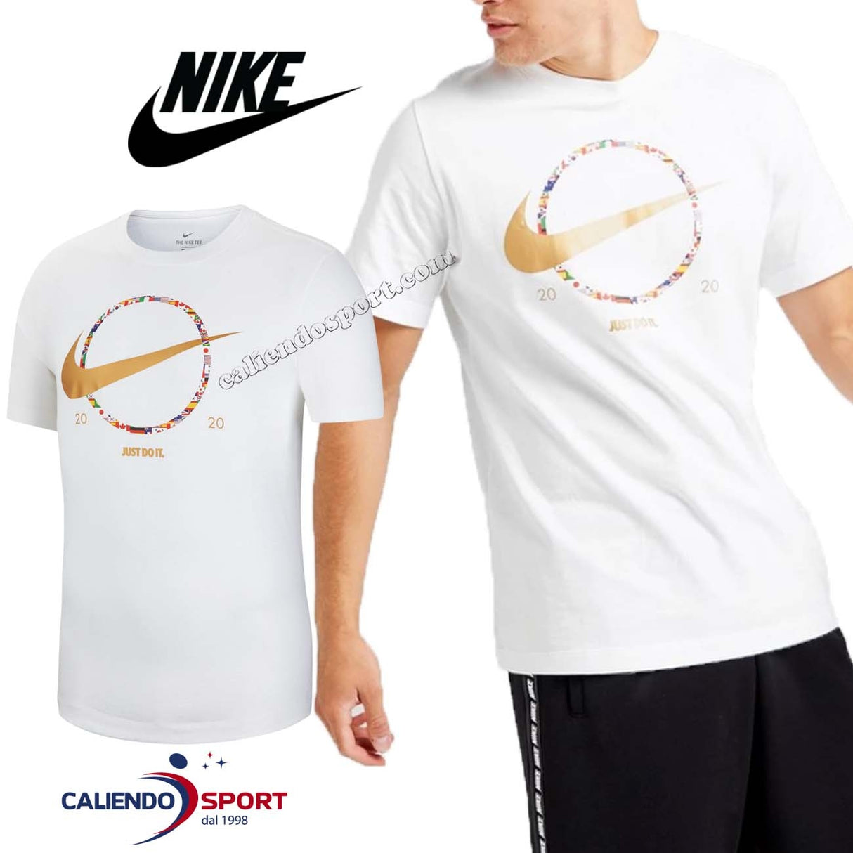 T-SHIRT NIKE CT6871 100 BIANCO